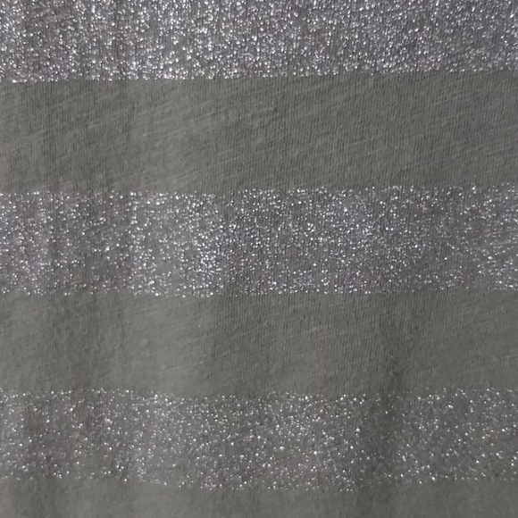 Metallic striped tee - Picture 3 of 3